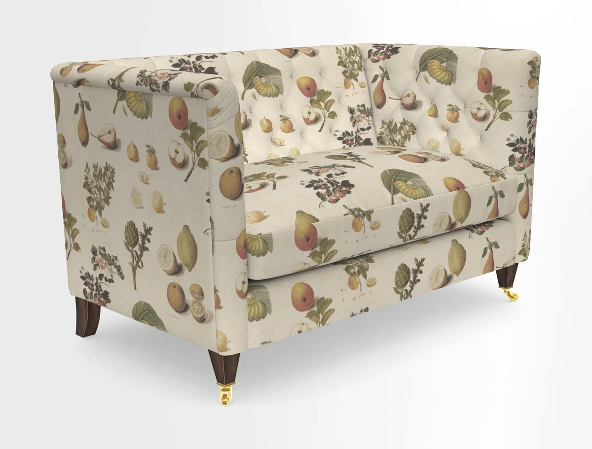 Holt 2 Seater Sofa in Cloth 22 Grand Teton Jade Seat in Cloth 22 Cedar Breaks Jade
