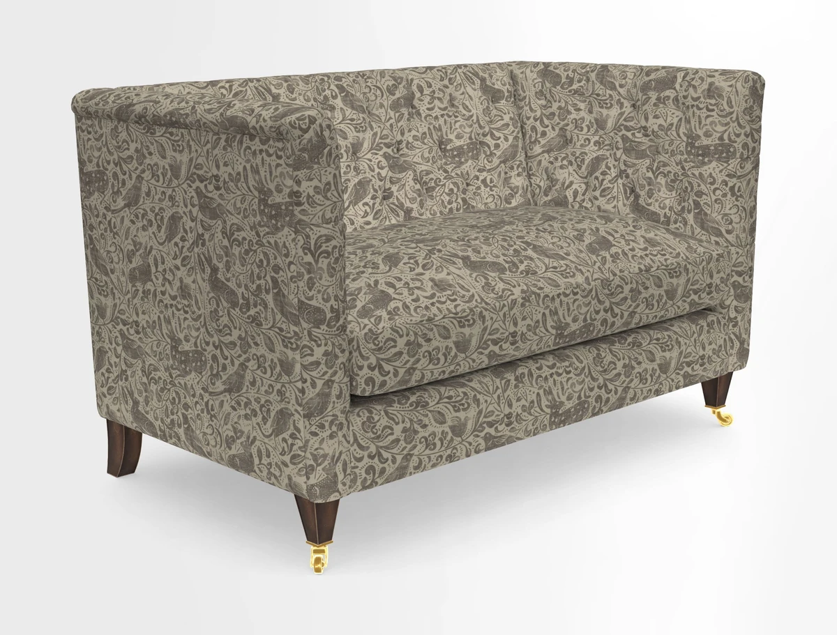 Holt 2 Seater Sofa in Cloth 22 Grand Teton Jade Seat in Cloth 22 Cedar Breaks Jade