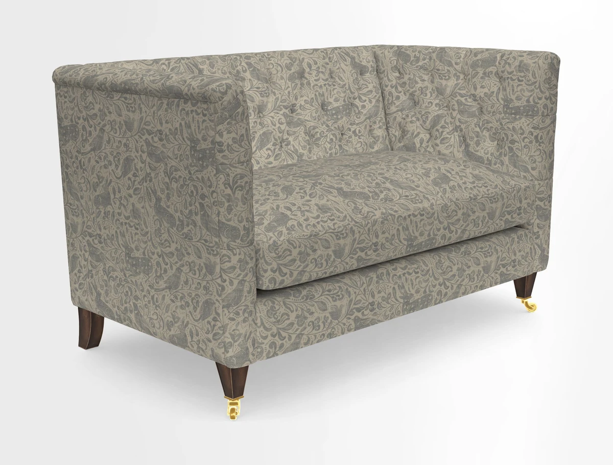 Holt 2 Seater Sofa in Cloth 22 Grand Teton Jade Seat in Cloth 22 Cedar Breaks Jade