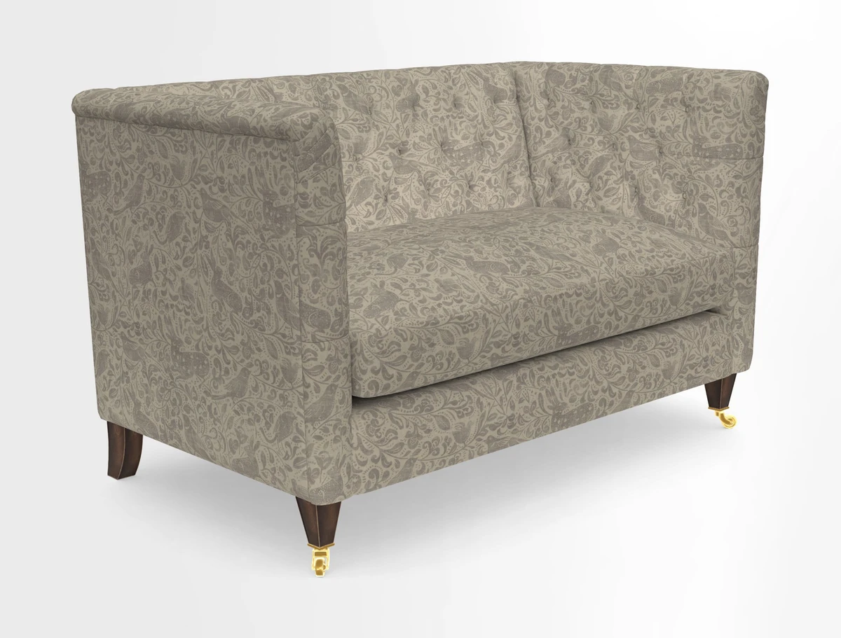 Holt 2 Seater Sofa in Cloth 22 Grand Teton Jade Seat in Cloth 22 Cedar Breaks Jade