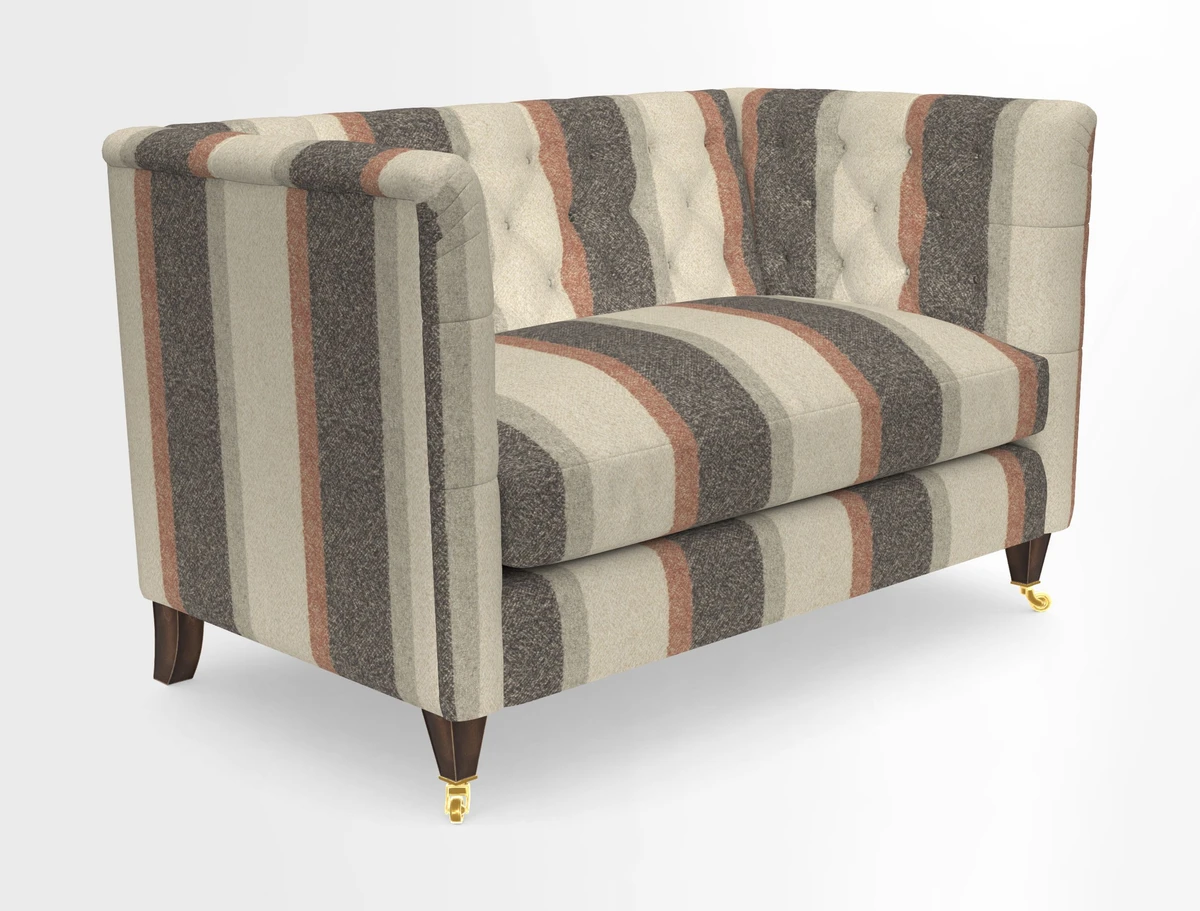 Holt 2 Seater Sofa in Cloth 22 Grand Teton Jade Seat in Cloth 22 Cedar Breaks Jade