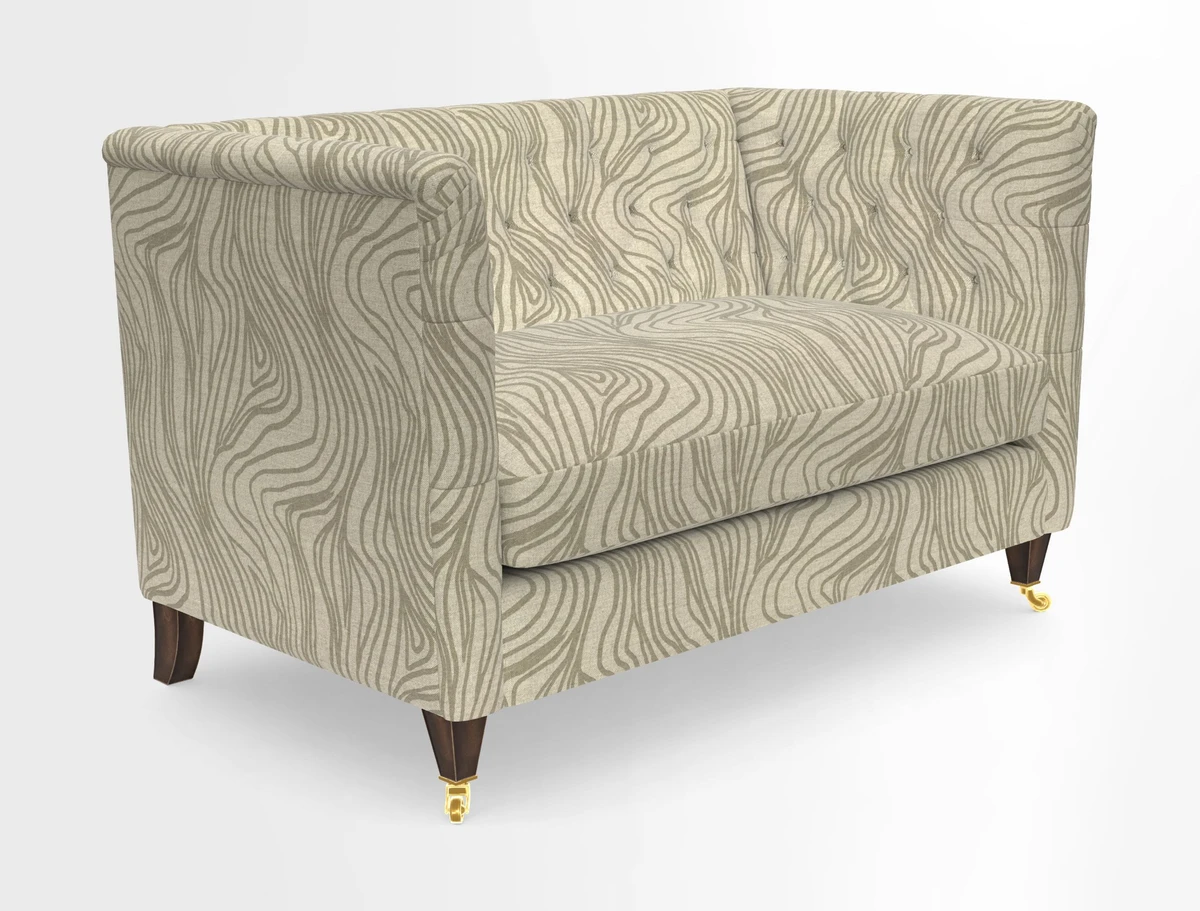 Holt 2 Seater Sofa in Cloth 22 Grand Teton Jade Seat in Cloth 22 Cedar Breaks Jade