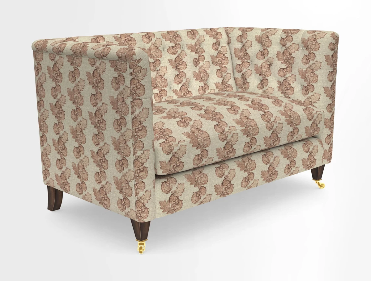 Holt 2 Seater Sofa in Cloth 22 Grand Teton Jade Seat in Cloth 22 Cedar Breaks Jade
