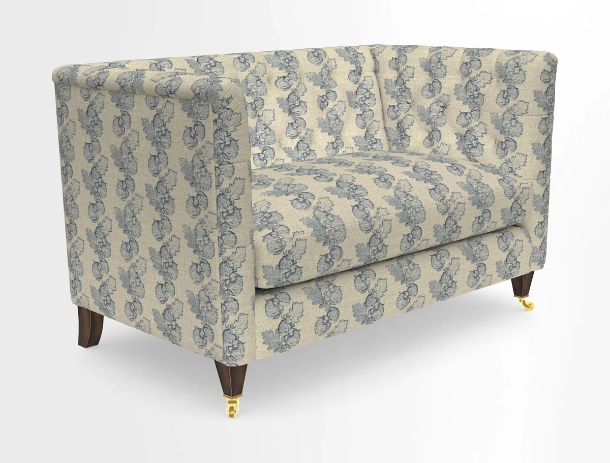 Holt 2 Seater Sofa in Cloth 22 Grand Teton Jade Seat in Cloth 22 Cedar Breaks Jade