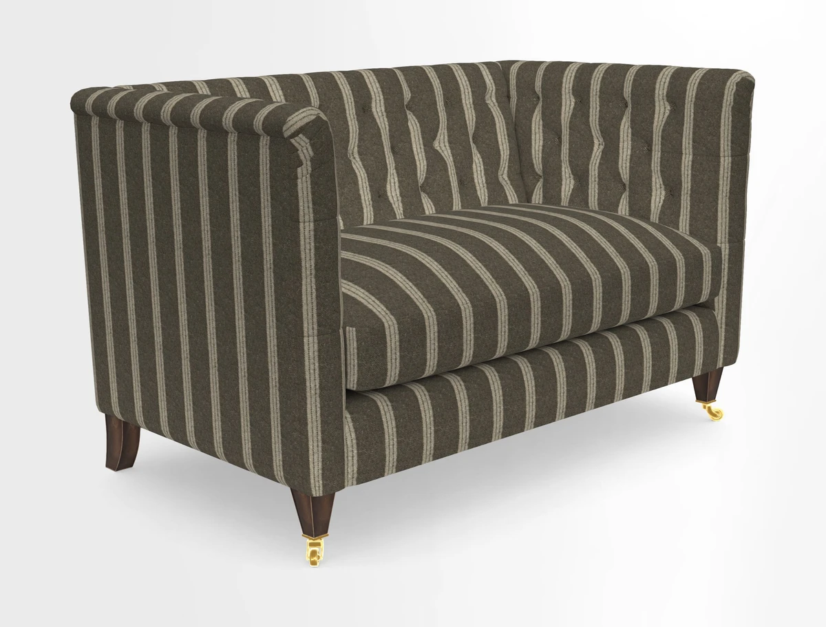 Holt 2 Seater Sofa in Cloth 22 Grand Teton Jade Seat in Cloth 22 Cedar Breaks Jade