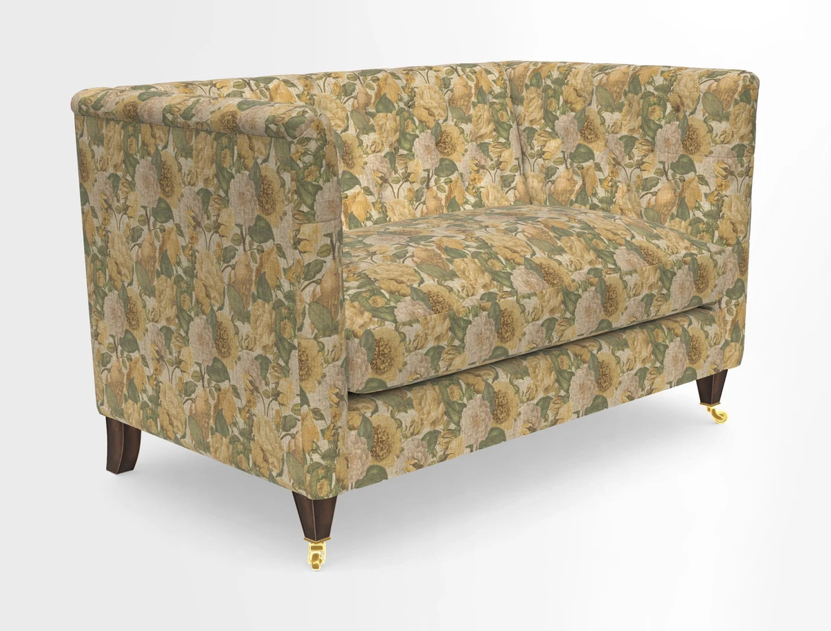 Holt 2 Seater Sofa in Cloth 22 Grand Teton Jade Seat in Cloth 22 Cedar Breaks Jade
