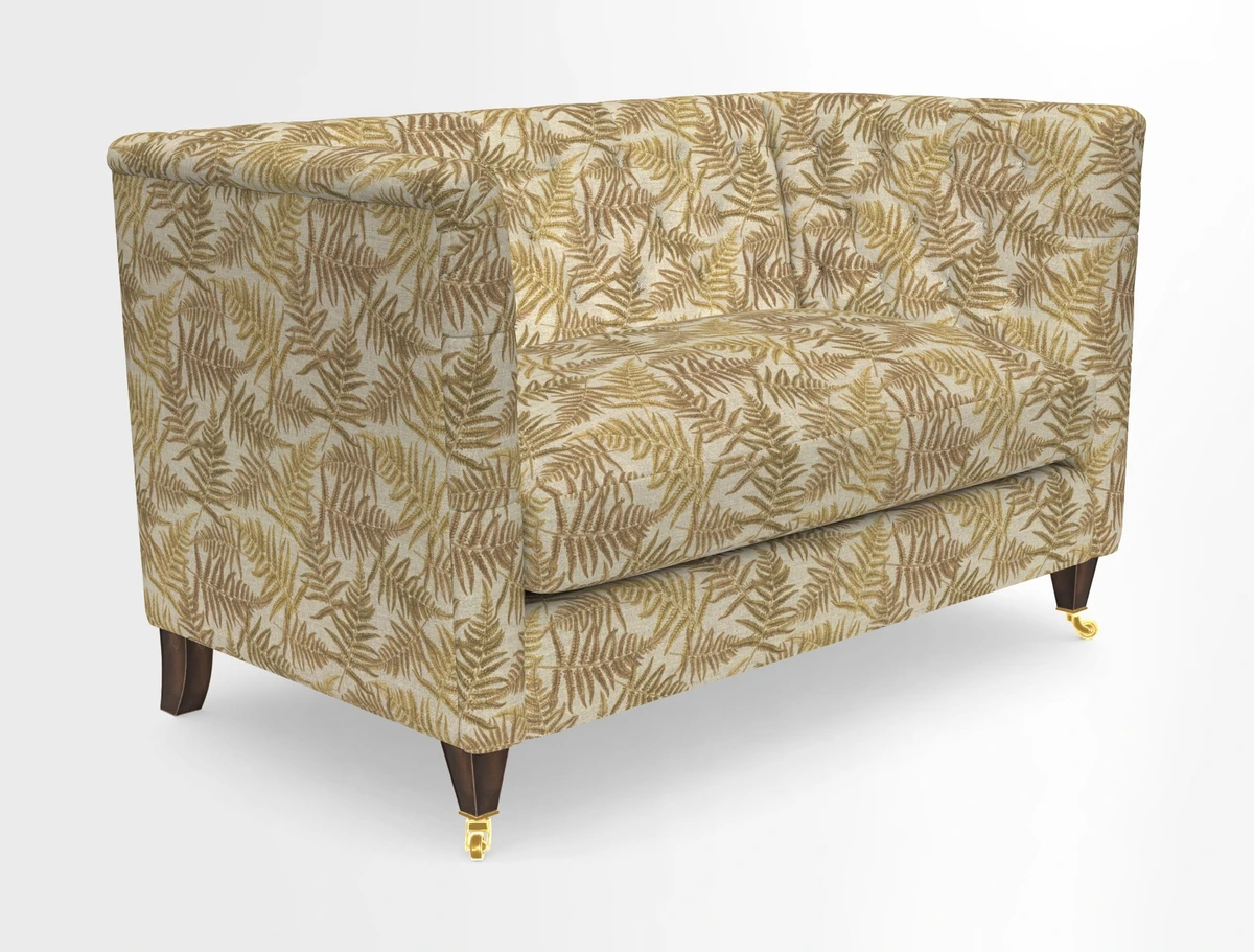 Holt 2 Seater Sofa in Cloth 22 Grand Teton Jade Seat in Cloth 22 Cedar Breaks Jade
