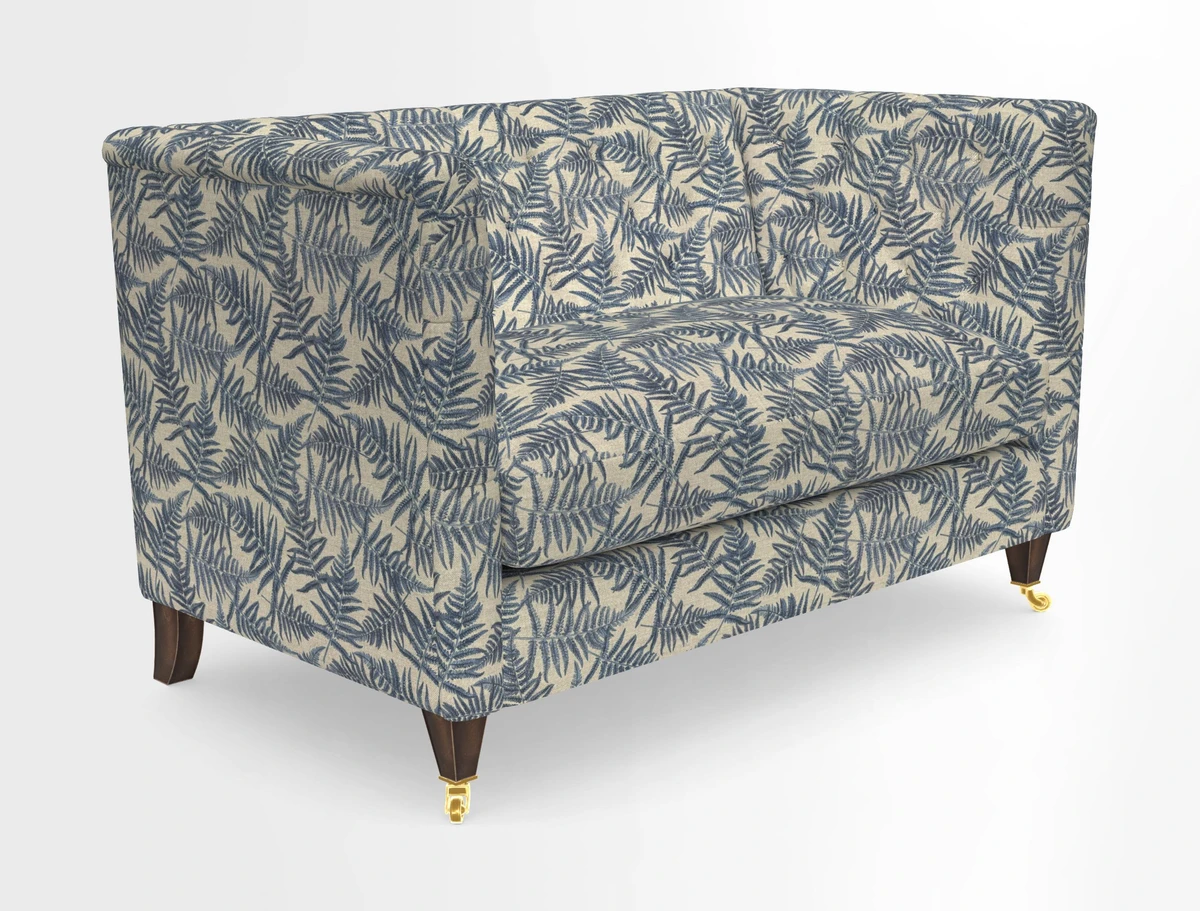 Holt 2 Seater Sofa in Cloth 22 Grand Teton Jade Seat in Cloth 22 Cedar Breaks Jade