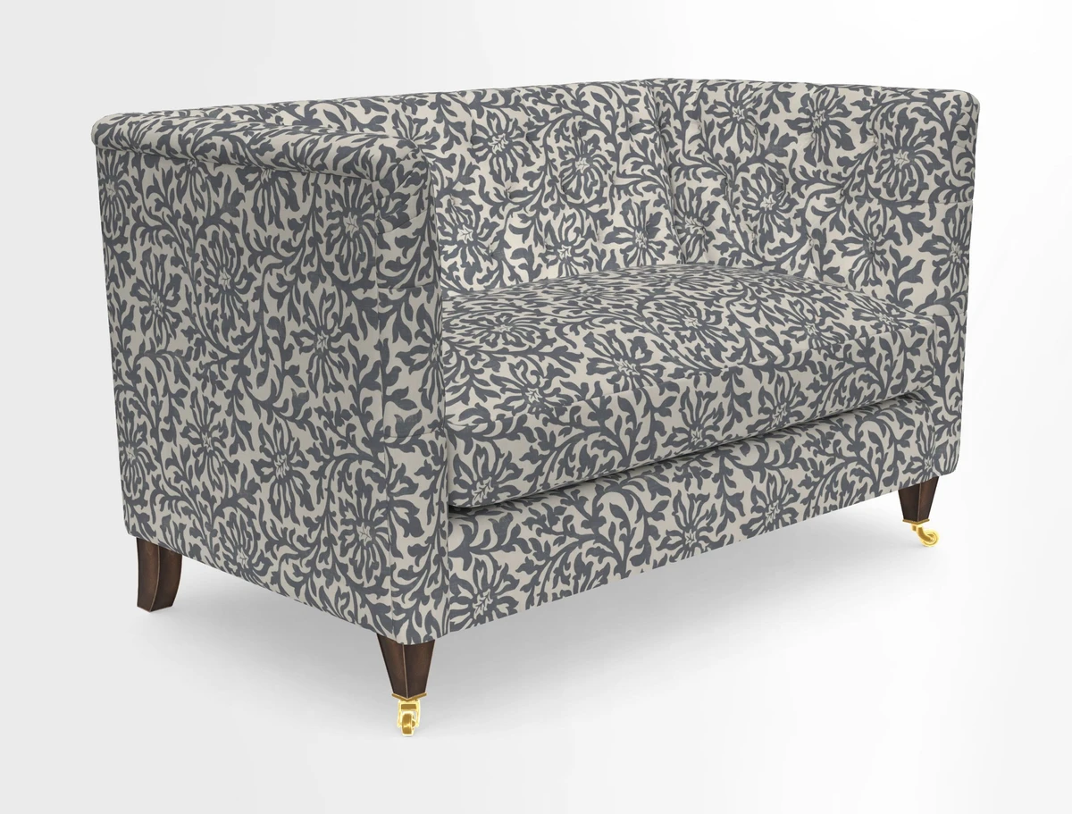 Holt 2 Seater Sofa in Cloth 22 Grand Teton Jade Seat in Cloth 22 Cedar Breaks Jade