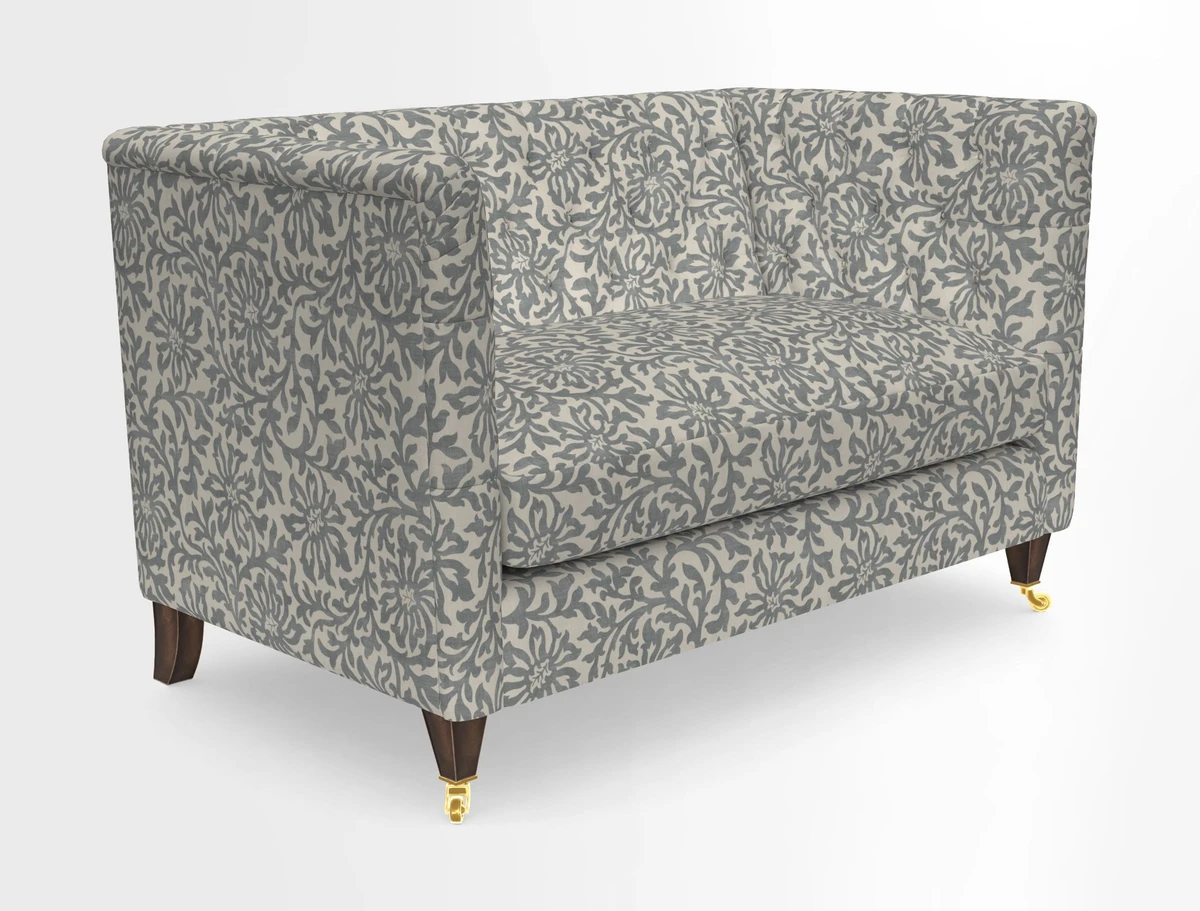 Holt 2 Seater Sofa in Cloth 22 Grand Teton Jade Seat in Cloth 22 Cedar Breaks Jade