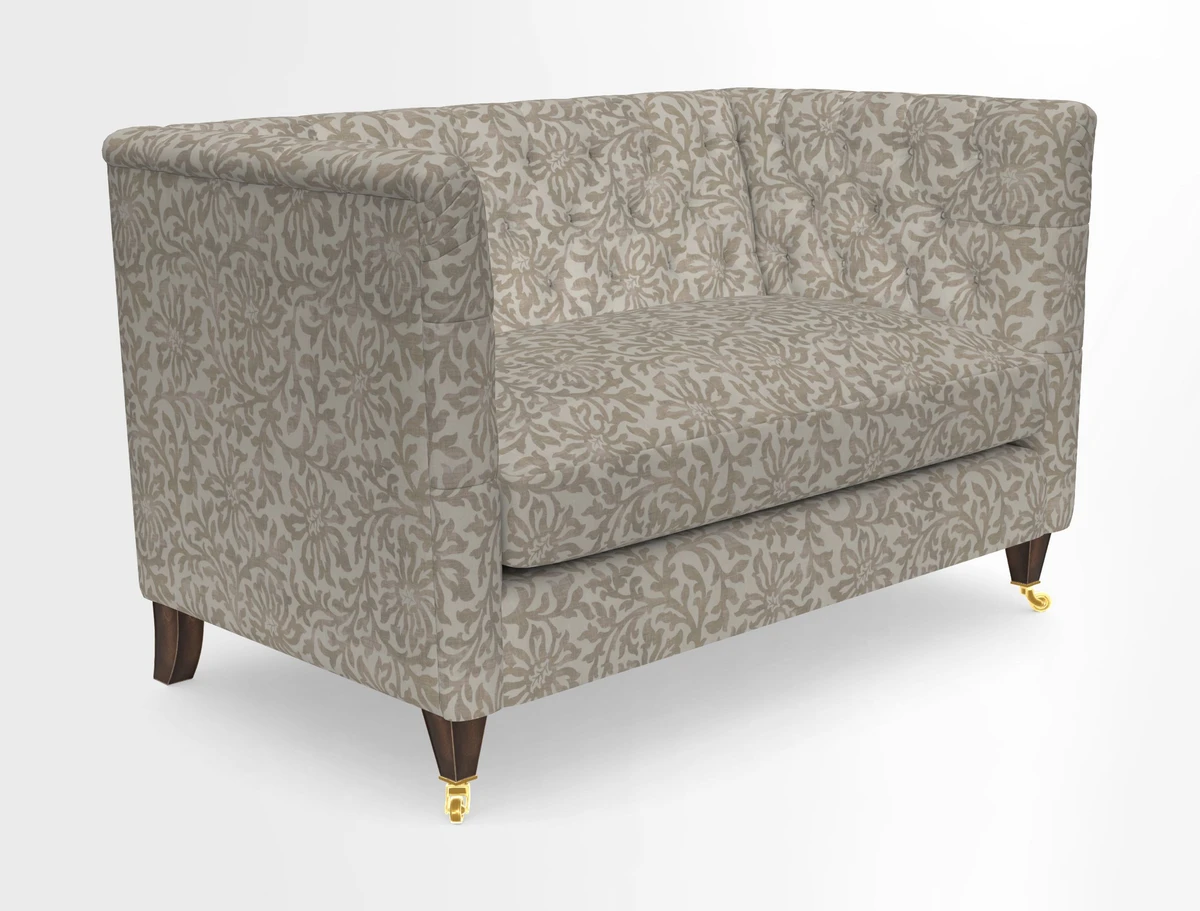 Holt 2 Seater Sofa in Cloth 22 Grand Teton Jade Seat in Cloth 22 Cedar Breaks Jade