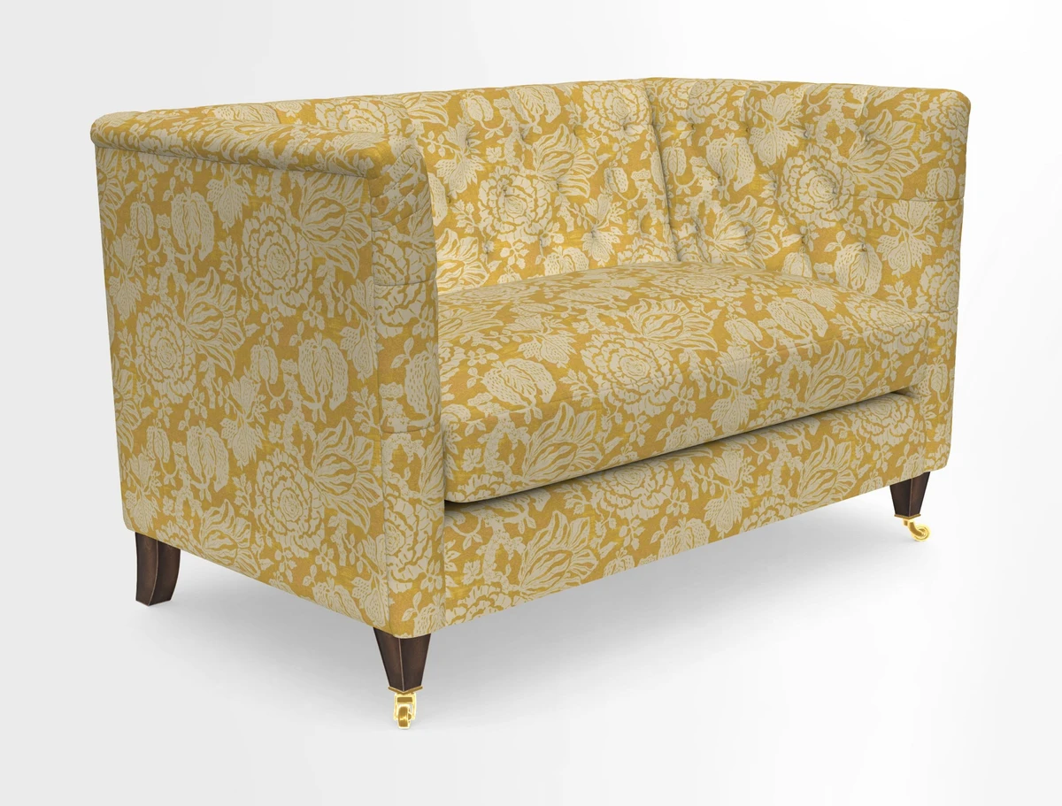 Holt 2 Seater Sofa in Cloth 22 Grand Teton Jade Seat in Cloth 22 Cedar Breaks Jade