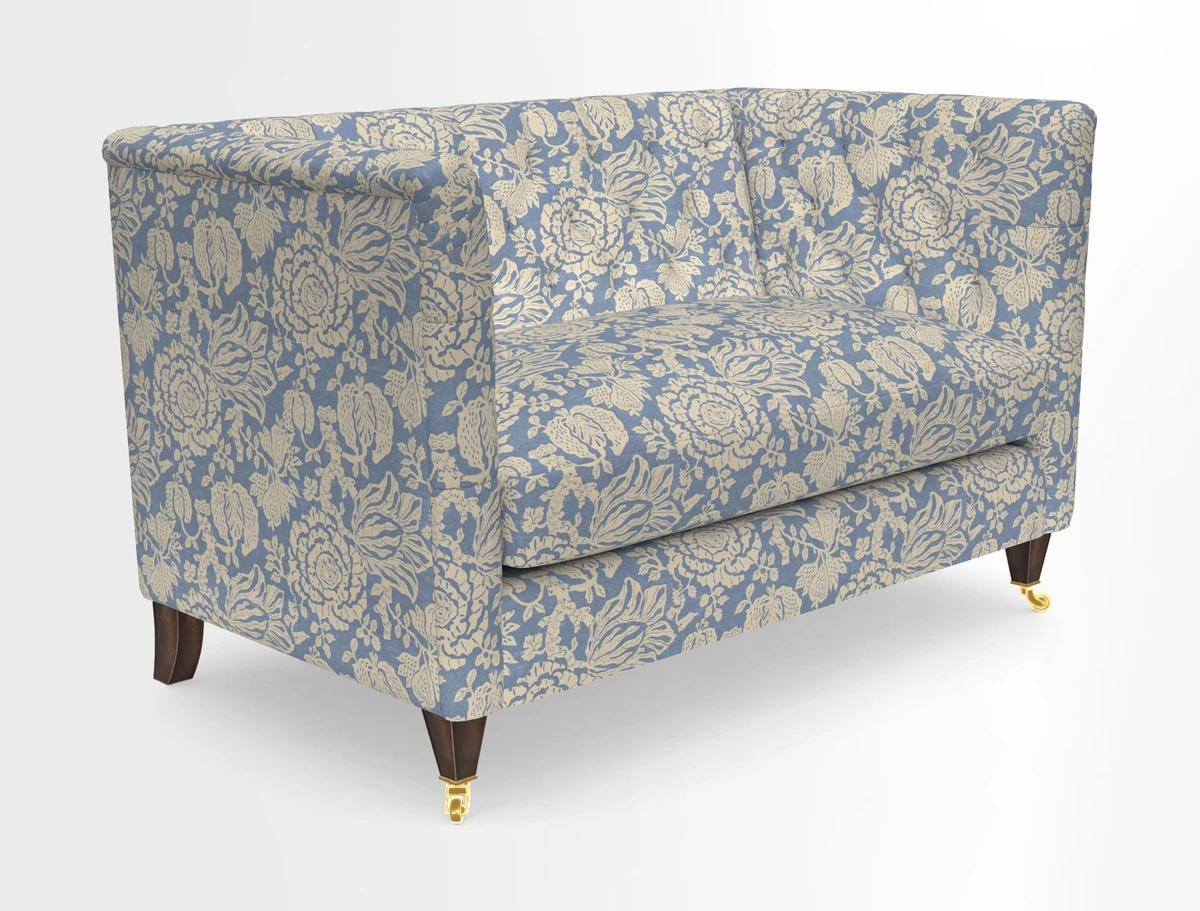 Holt 2 Seater Sofa in Cloth 22 Grand Teton Jade Seat in Cloth 22 Cedar Breaks Jade