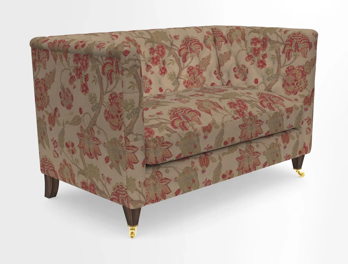 Holt 2 Seater Sofa in Cloth 22 Grand Teton Jade Seat in Cloth 22 Cedar Breaks Jade
