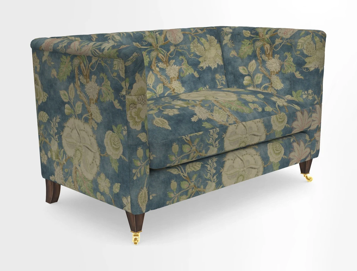 Holt 2 Seater Sofa in Cloth 22 Grand Teton Jade Seat in Cloth 22 Cedar Breaks Jade