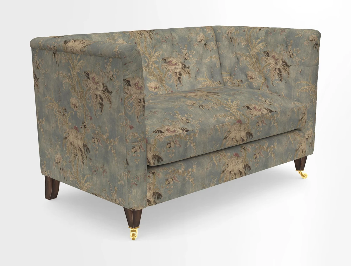 Holt 2 Seater Sofa in Cloth 22 Grand Teton Jade Seat in Cloth 22 Cedar Breaks Jade