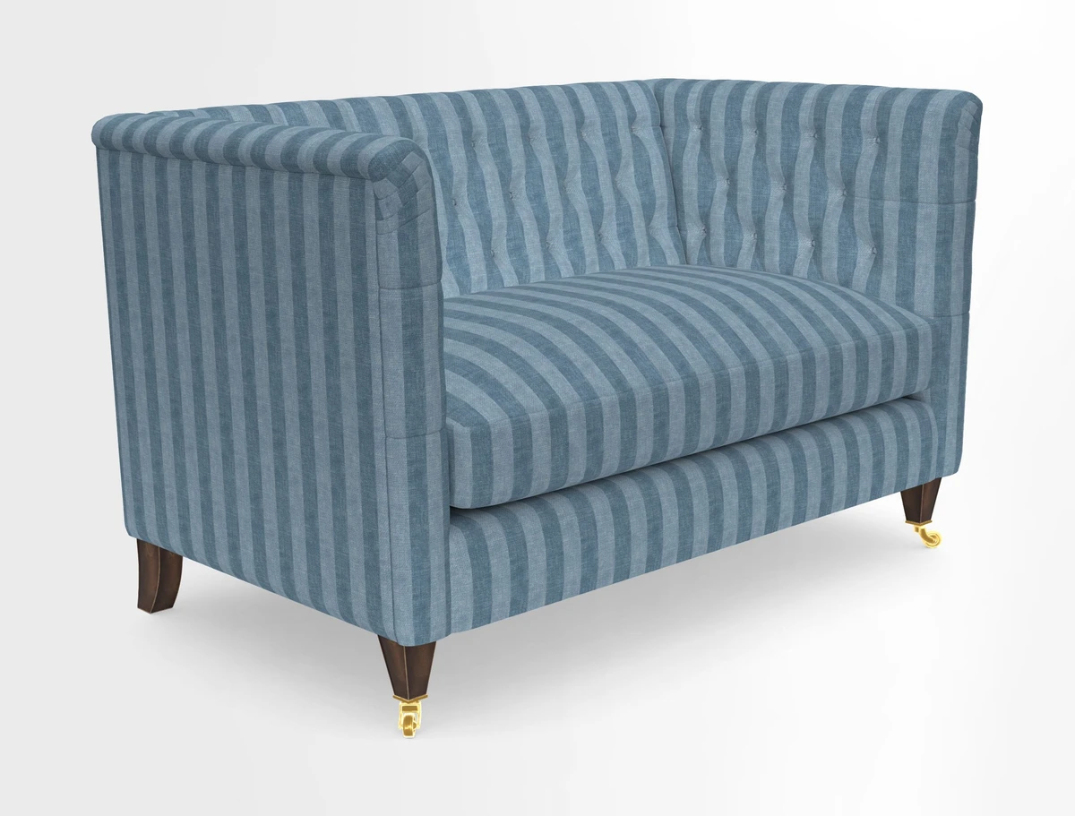 Holt 2 Seater Sofa in Cloth 22 Grand Teton Jade Seat in Cloth 22 Cedar Breaks Jade