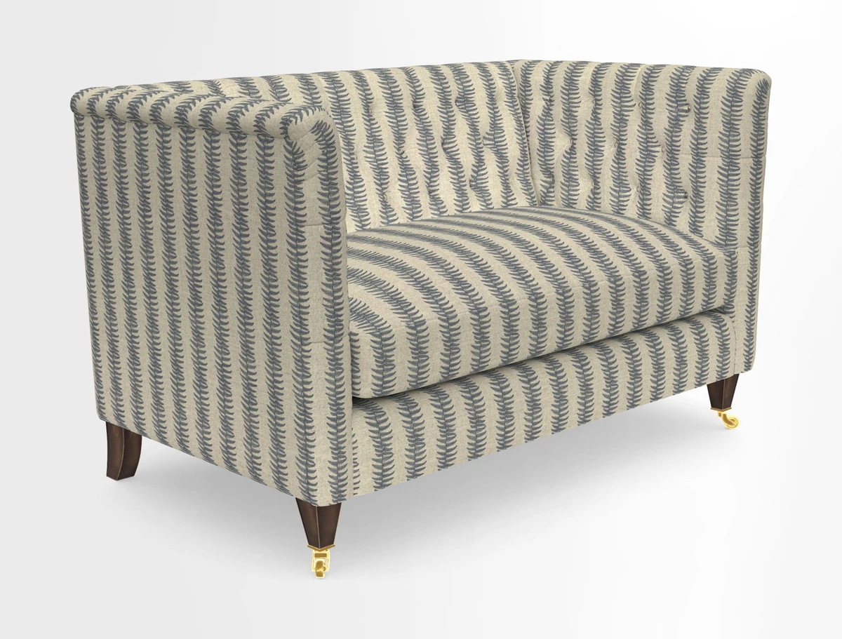Holt 2 Seater Sofa in Cloth 22 Grand Teton Jade Seat in Cloth 22 Cedar Breaks Jade
