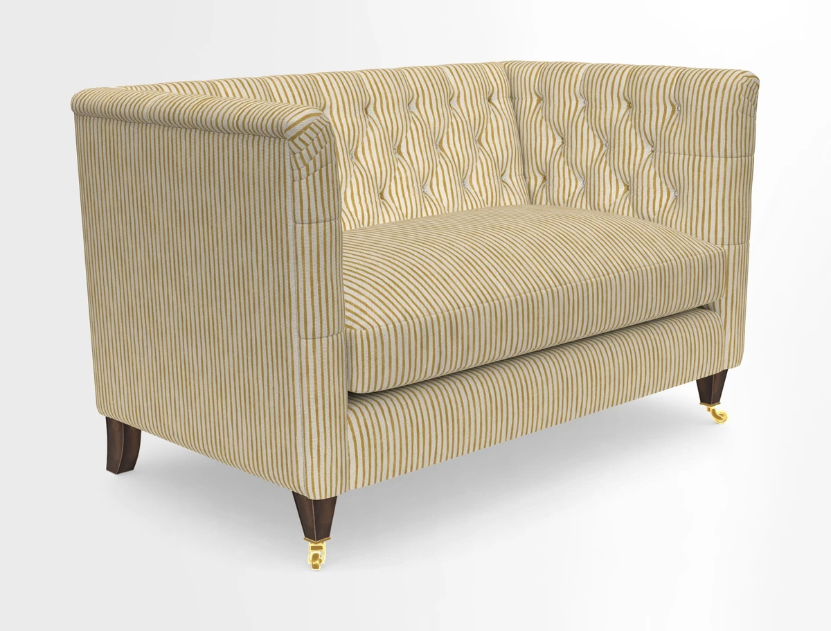 Holt 2 Seater Sofa in Cloth 22 Grand Teton Jade Seat in Cloth 22 Cedar Breaks Jade