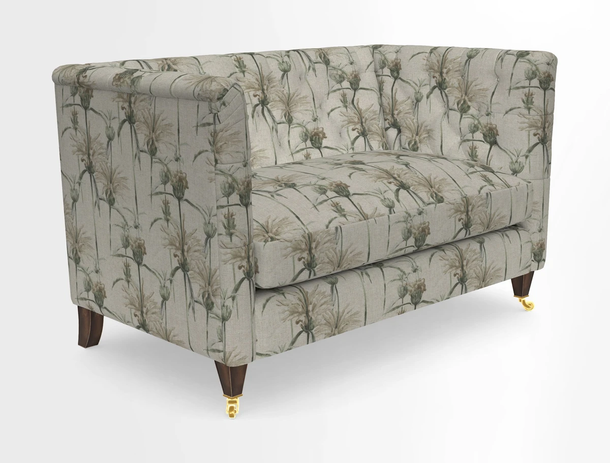 Holt 2 Seater Sofa in Cloth 22 Grand Teton Jade Seat in Cloth 22 Cedar Breaks Jade