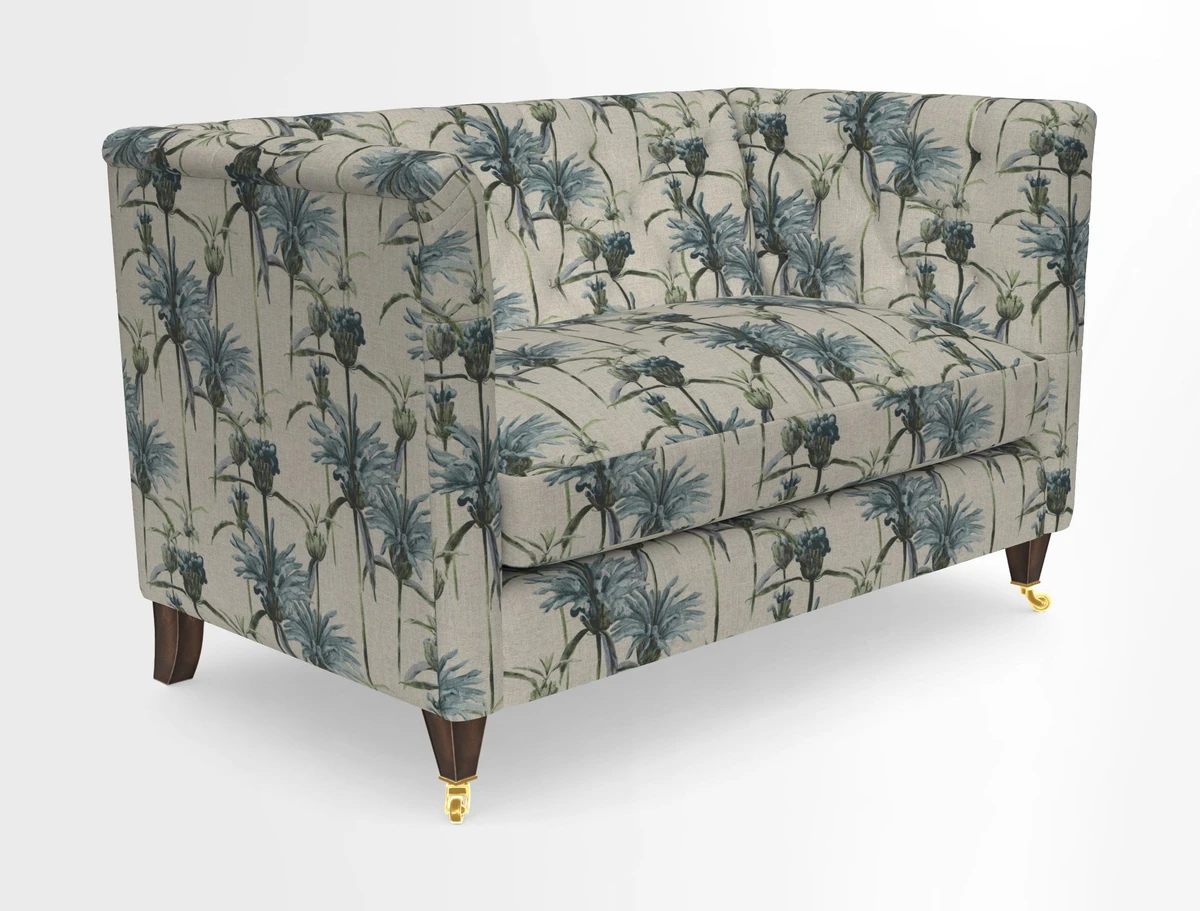Holt 2 Seater Sofa in Cloth 22 Grand Teton Jade Seat in Cloth 22 Cedar Breaks Jade