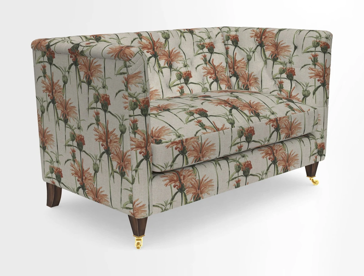 Holt 2 Seater Sofa in Cloth 22 Grand Teton Jade Seat in Cloth 22 Cedar Breaks Jade