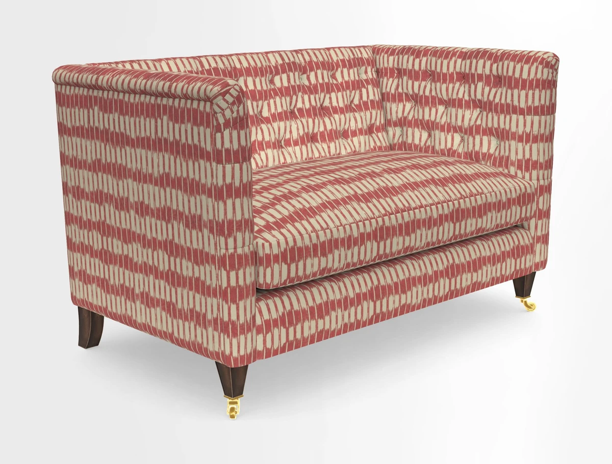 Holt 2 Seater Sofa in Cloth 22 Grand Teton Jade Seat in Cloth 22 Cedar Breaks Jade