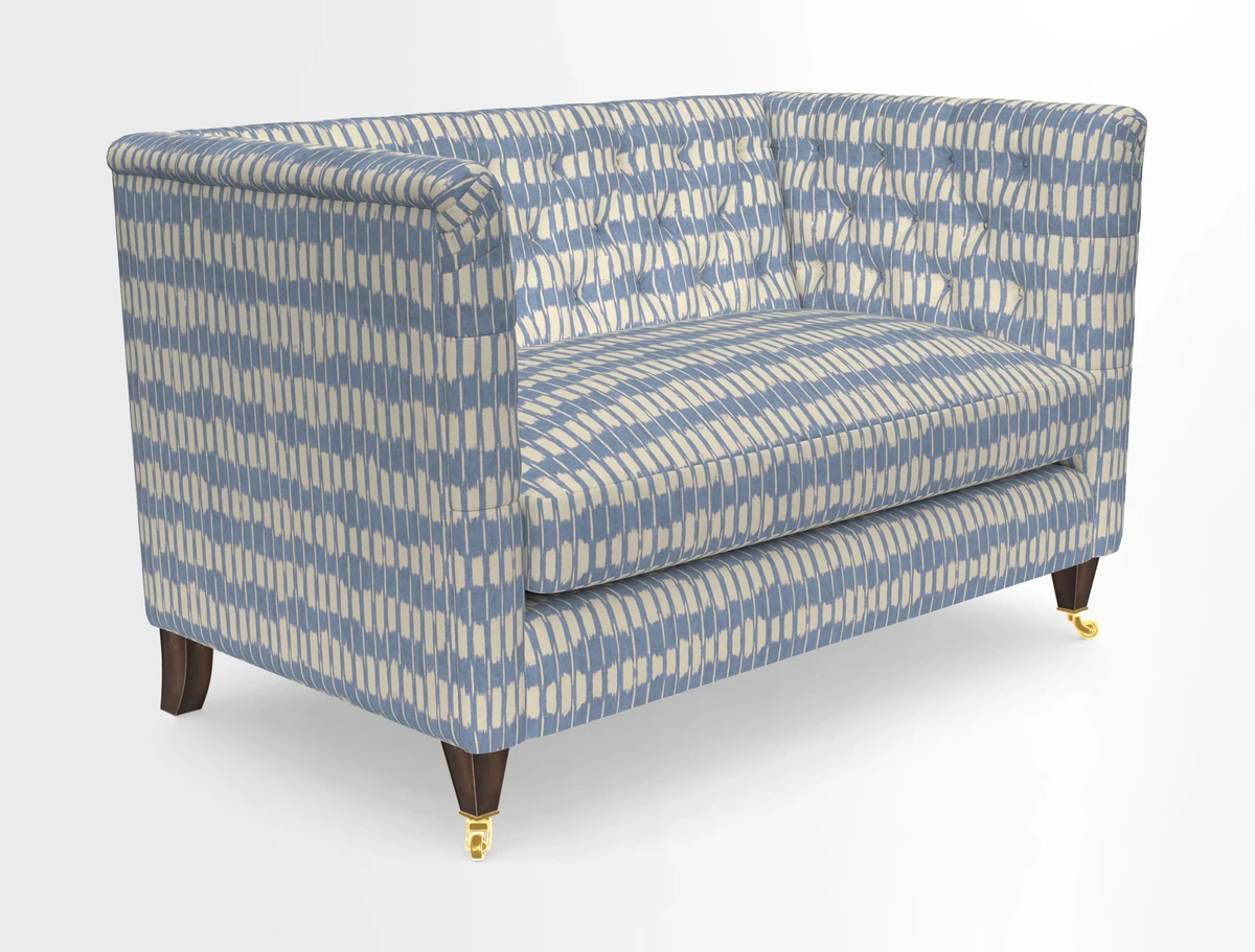 Holt 2 Seater Sofa in Cloth 22 Grand Teton Jade Seat in Cloth 22 Cedar Breaks Jade