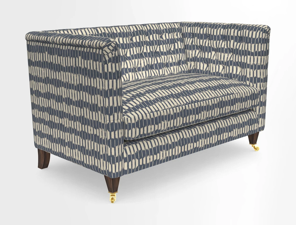 Holt 2 Seater Sofa in Cloth 22 Grand Teton Jade Seat in Cloth 22 Cedar Breaks Jade