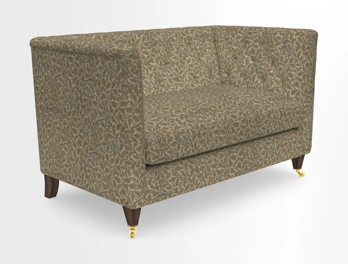 Holt 2 Seater Sofa in Cloth 22 Grand Teton Jade Seat in Cloth 22 Cedar Breaks Jade
