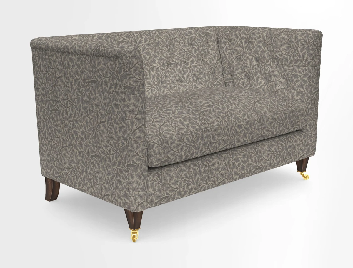 Holt 2 Seater Sofa in Cloth 22 Grand Teton Jade Seat in Cloth 22 Cedar Breaks Jade