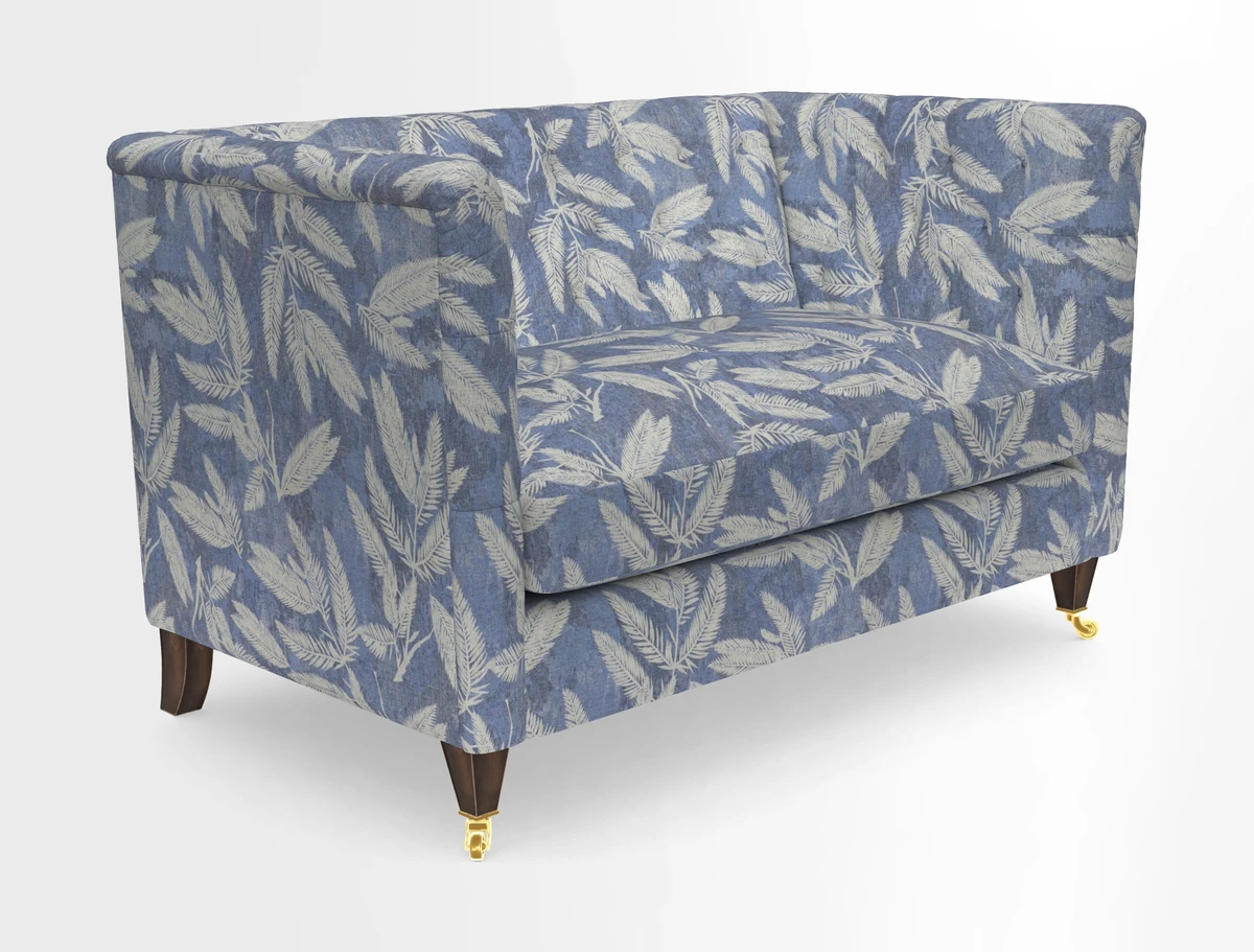 Holt 2 Seater Sofa in Cloth 22 Grand Teton Jade Seat in Cloth 22 Cedar Breaks Jade