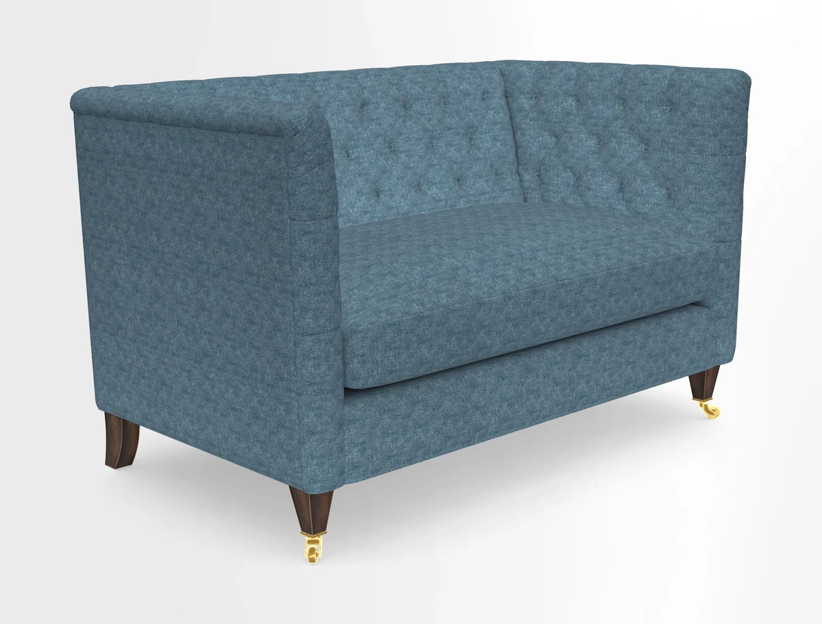 Holt 2 Seater Sofa in Cloth 22 Grand Teton Jade Seat in Cloth 22 Cedar Breaks Jade