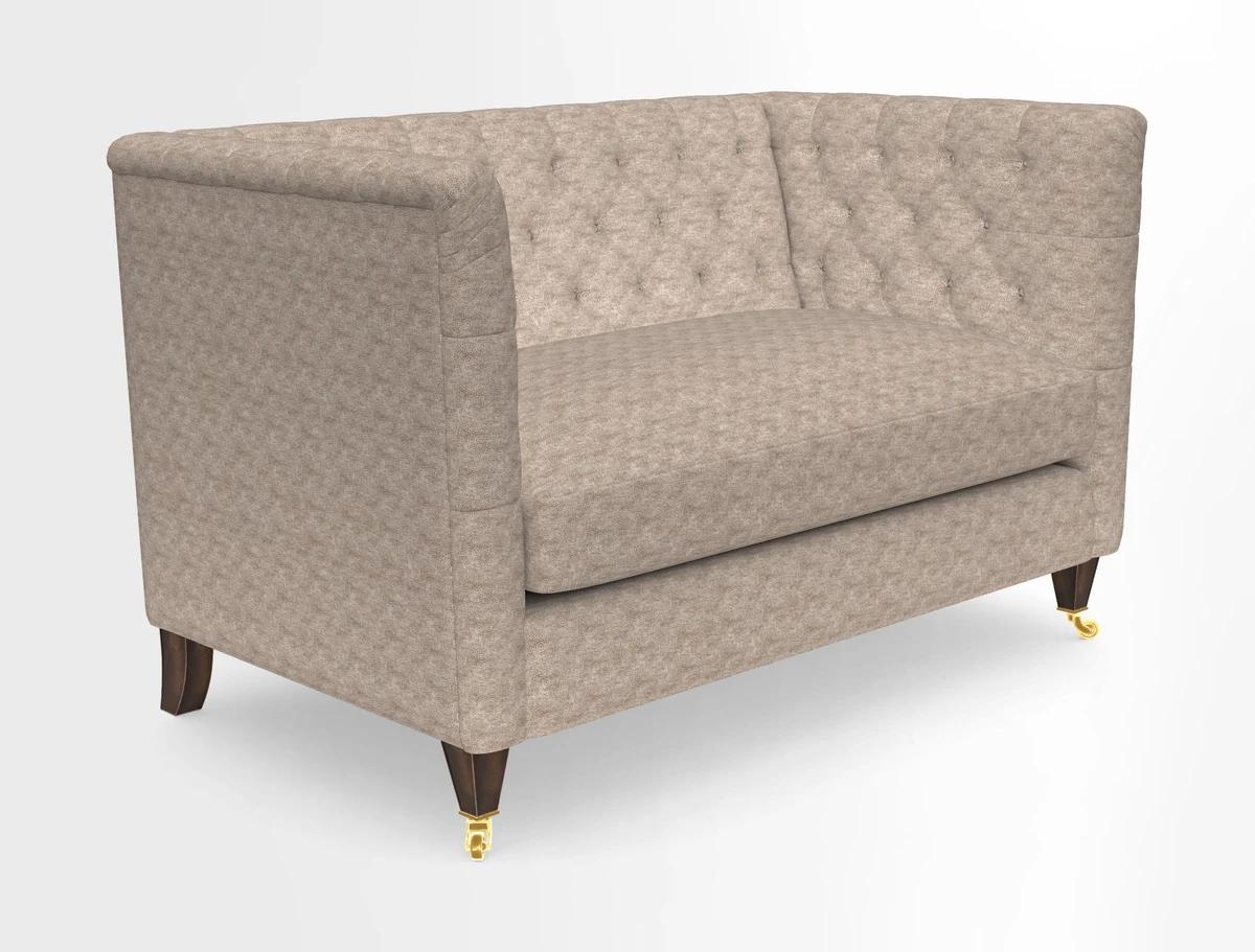 Holt 2 Seater Sofa in Cloth 22 Grand Teton Jade Seat in Cloth 22 Cedar Breaks Jade