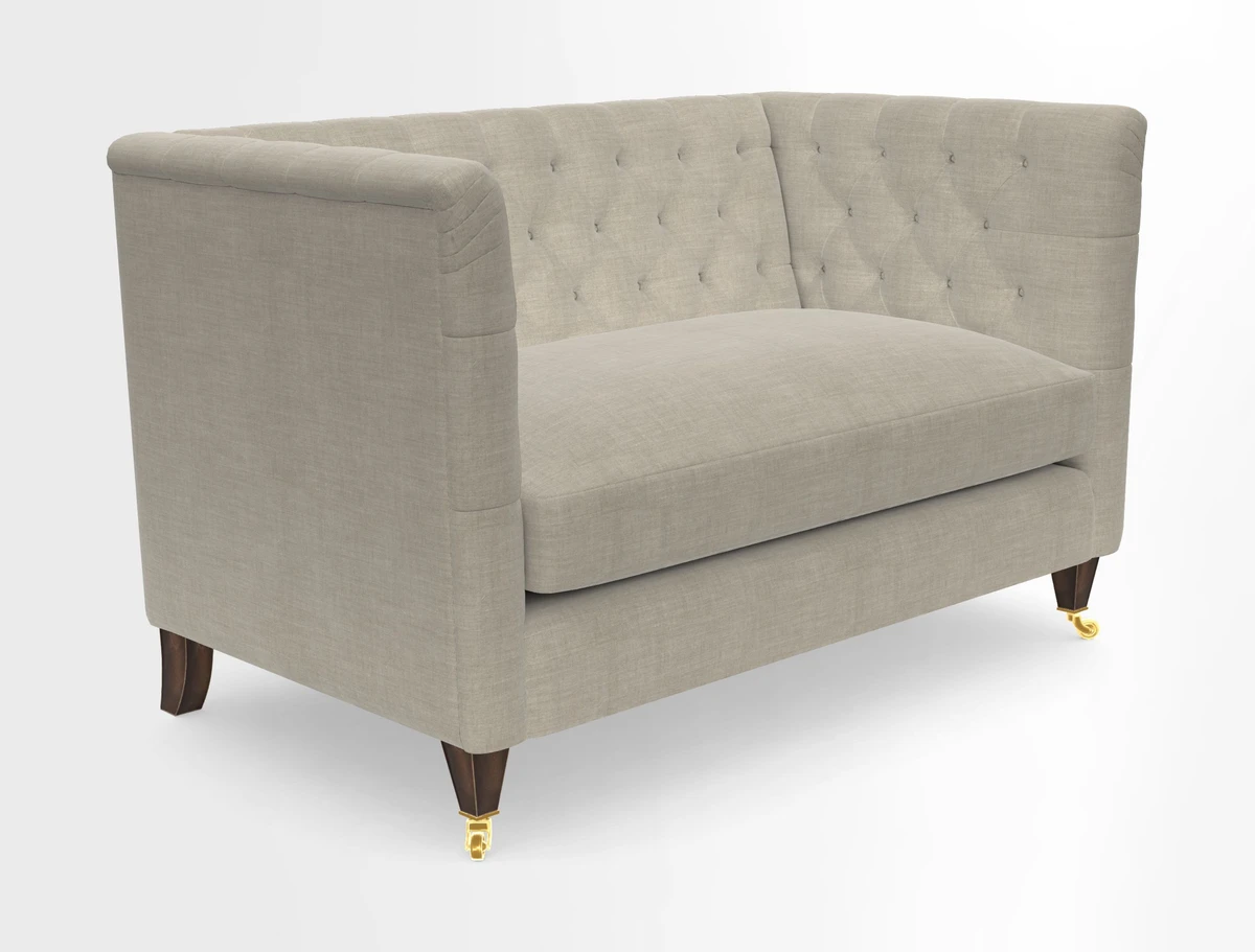 Holt 2 Seater Sofa in Cloth 22 Grand Teton Jade Seat in Cloth 22 Cedar Breaks Jade