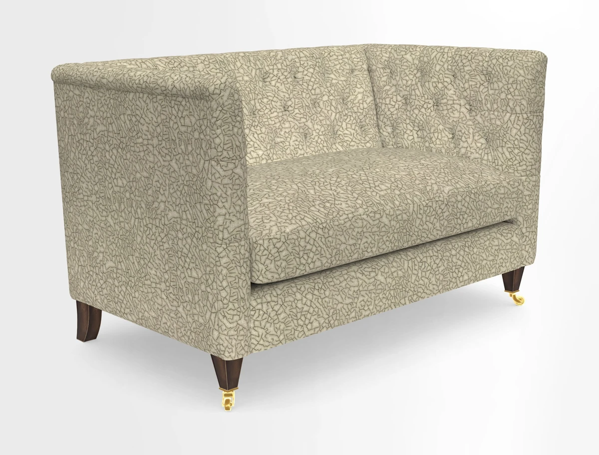 Holt 2 Seater Sofa in Cloth 22 Grand Teton Jade Seat in Cloth 22 Cedar Breaks Jade