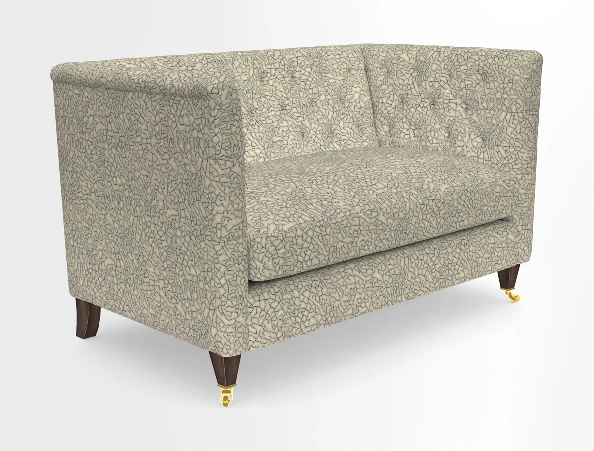 Holt 2 Seater Sofa in Cloth 22 Grand Teton Jade Seat in Cloth 22 Cedar Breaks Jade
