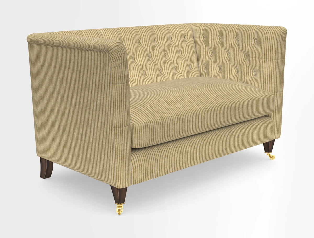 Holt 2 Seater Sofa in Cloth 22 Grand Teton Jade Seat in Cloth 22 Cedar Breaks Jade