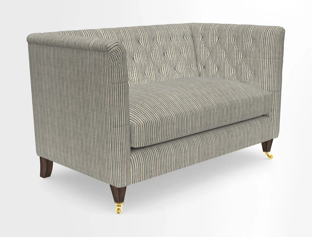 Holt 2 Seater Sofa in Cloth 22 Grand Teton Jade Seat in Cloth 22 Cedar Breaks Jade