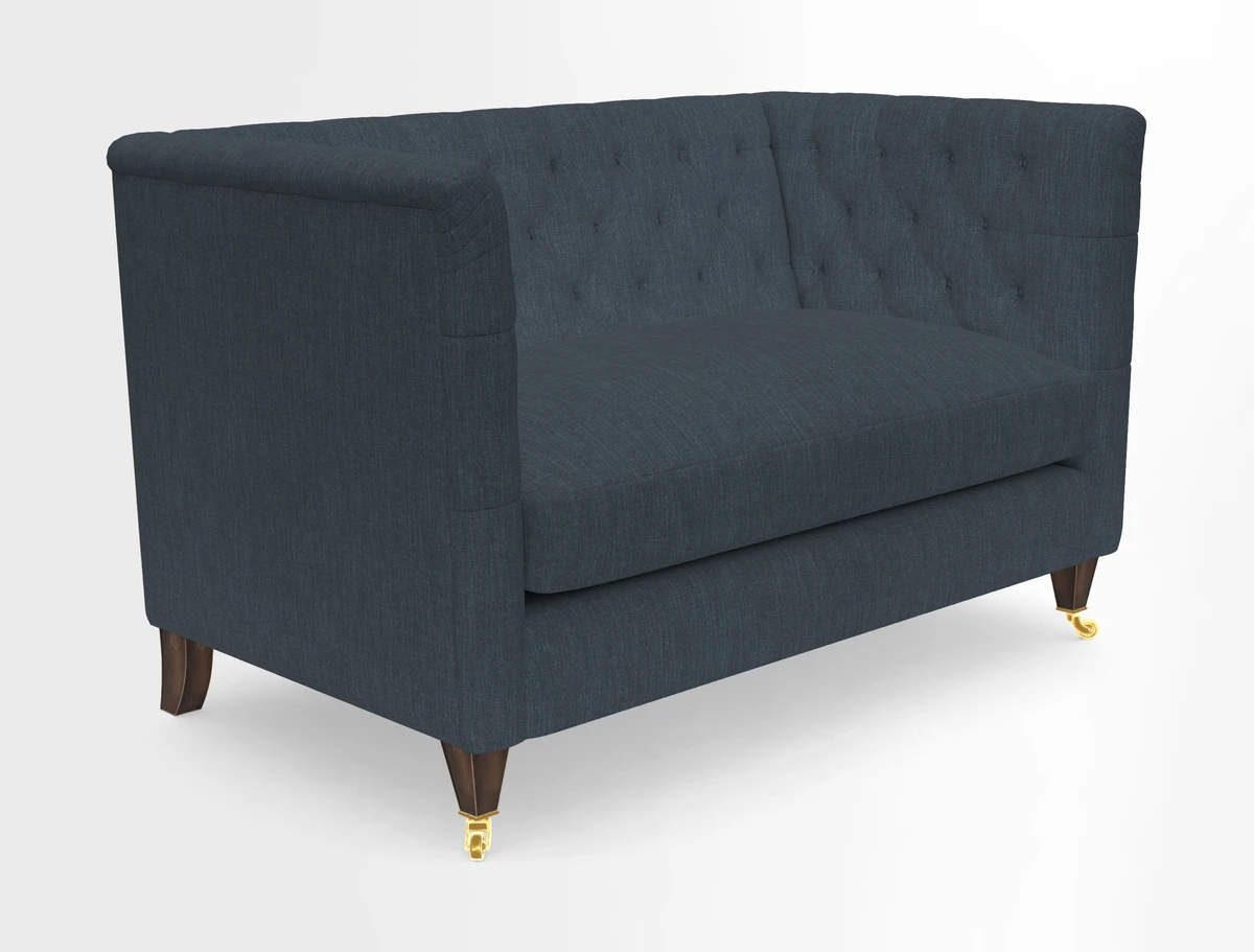 Holt 2 Seater Sofa in Cloth 22 Grand Teton Jade Seat in Cloth 22 Cedar Breaks Jade