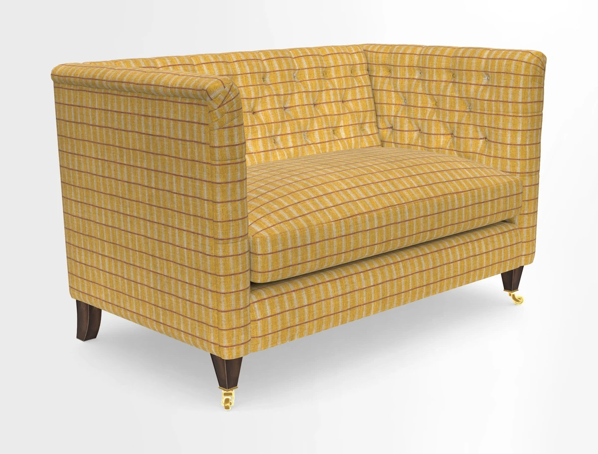 Holt 2 Seater Sofa in Cloth 22 Grand Teton Jade Seat in Cloth 22 Cedar Breaks Jade