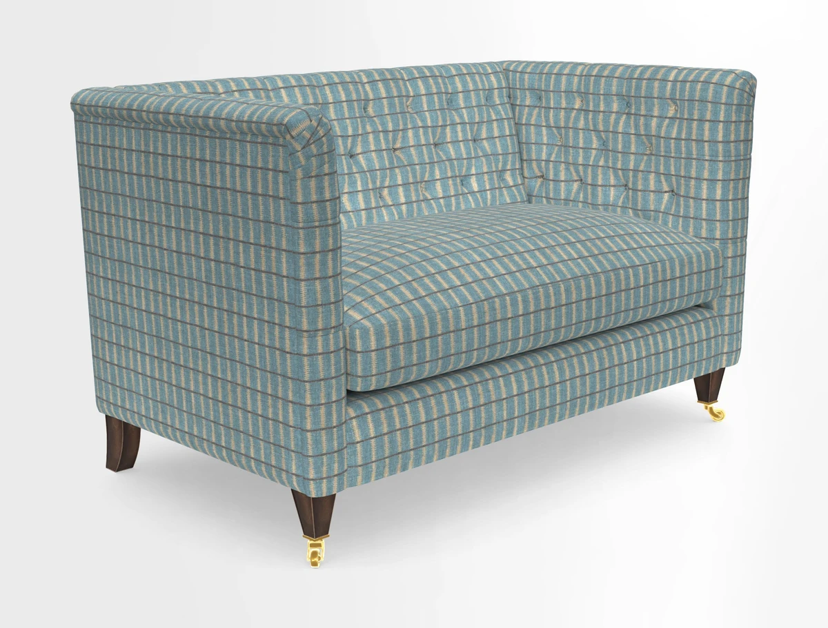 Holt 2 Seater Sofa in Cloth 22 Grand Teton Jade Seat in Cloth 22 Cedar Breaks Jade