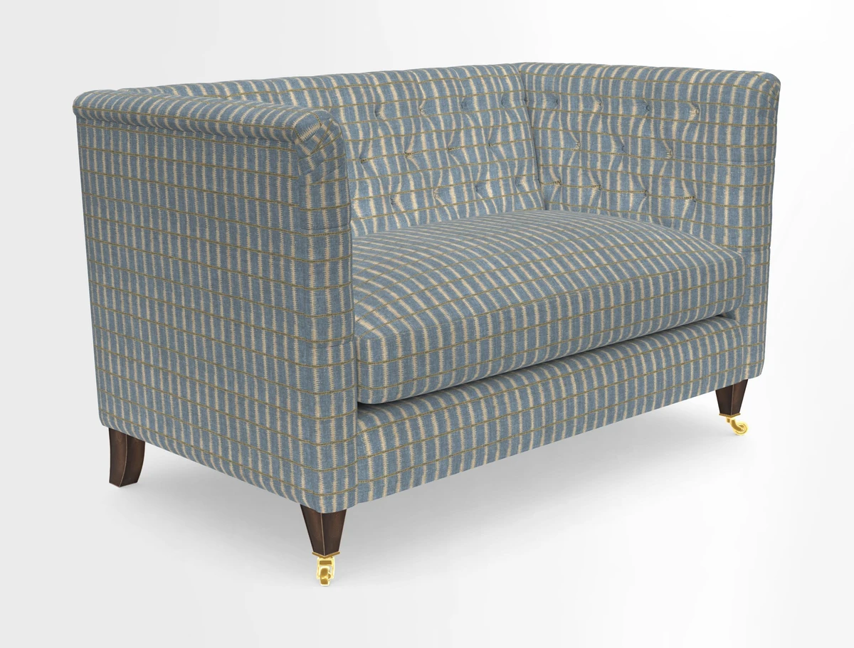 Holt 2 Seater Sofa in Cloth 22 Grand Teton Jade Seat in Cloth 22 Cedar Breaks Jade