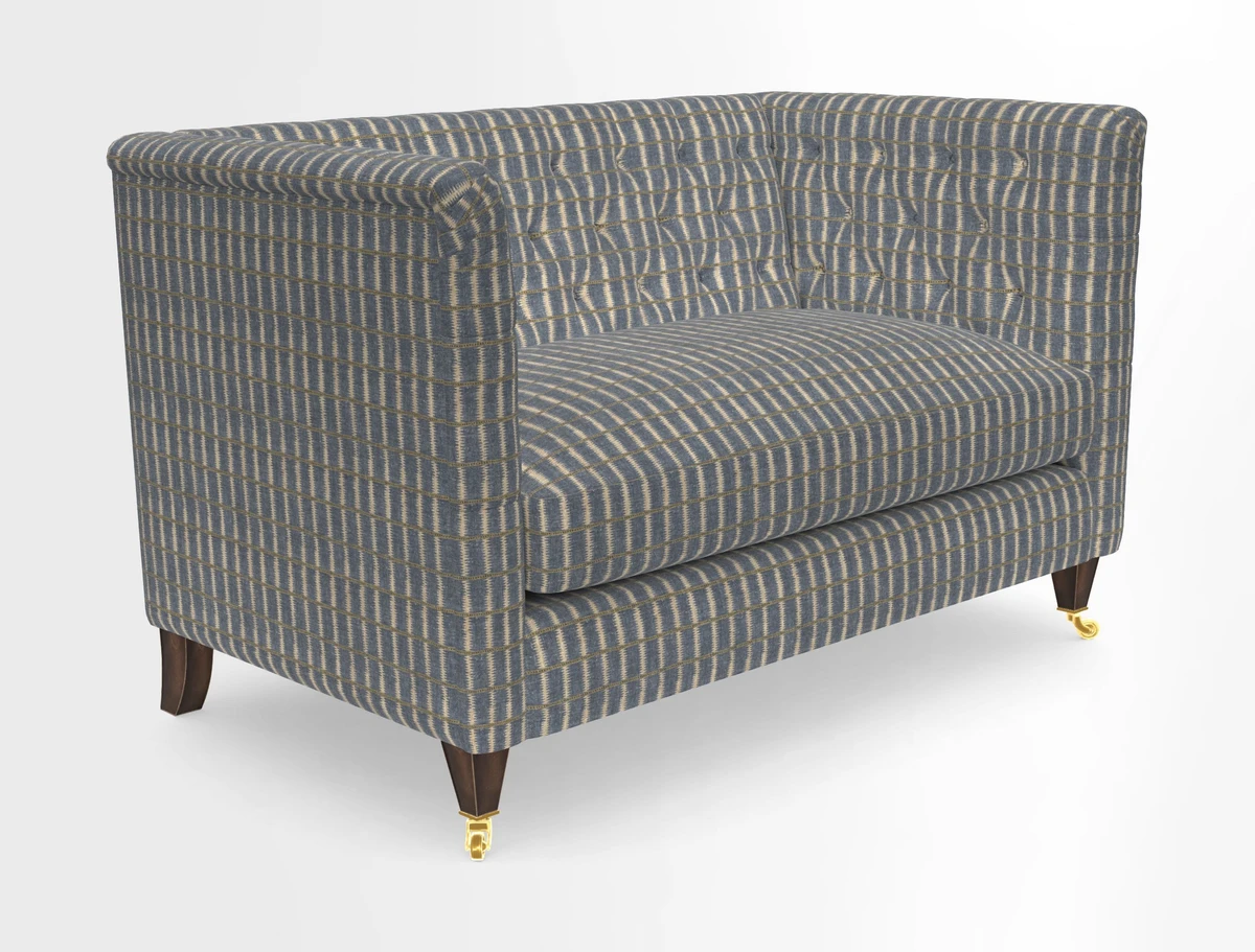 Holt 2 Seater Sofa in Cloth 22 Grand Teton Jade Seat in Cloth 22 Cedar Breaks Jade