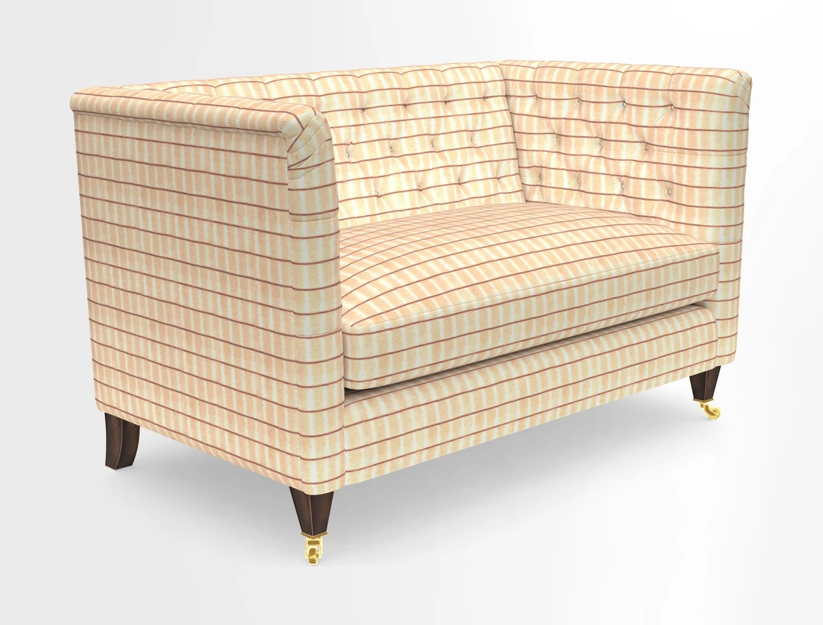 Holt 2 Seater Sofa in Cloth 22 Grand Teton Jade Seat in Cloth 22 Cedar Breaks Jade