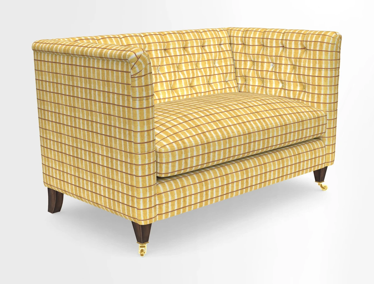 Holt 2 Seater Sofa in Cloth 22 Grand Teton Jade Seat in Cloth 22 Cedar Breaks Jade