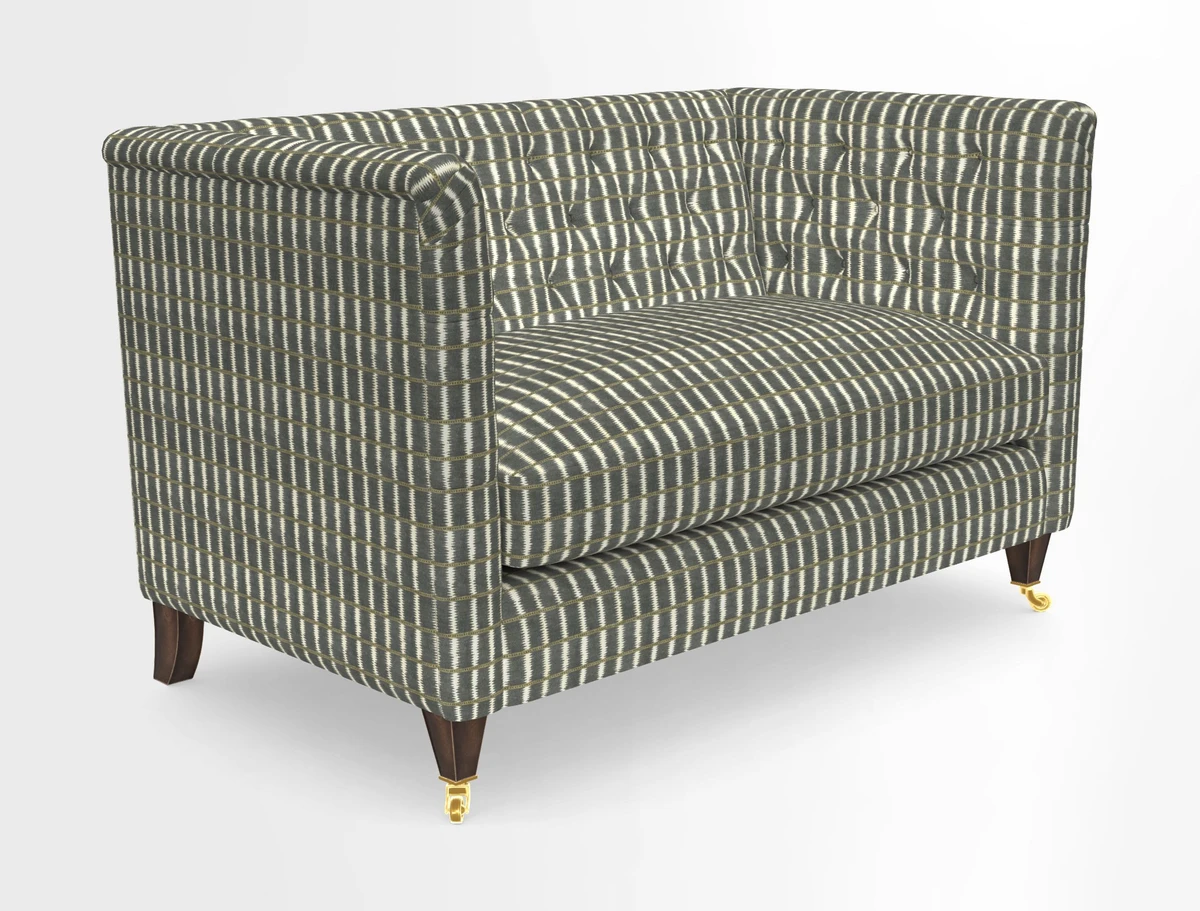 Holt 2 Seater Sofa in Cloth 22 Grand Teton Jade Seat in Cloth 22 Cedar Breaks Jade