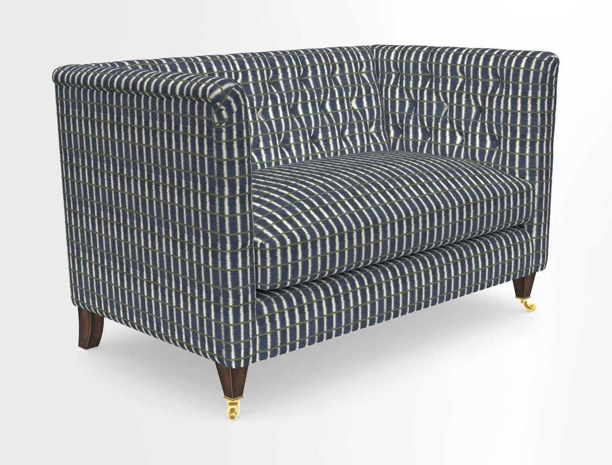 Holt 2 Seater Sofa in Cloth 22 Grand Teton Jade Seat in Cloth 22 Cedar Breaks Jade