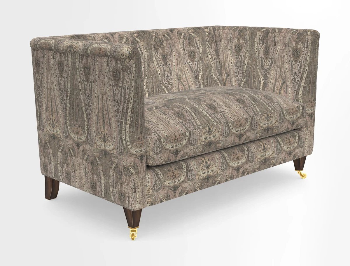 Holt 2 Seater Sofa in Cloth 22 Grand Teton Jade Seat in Cloth 22 Cedar Breaks Jade