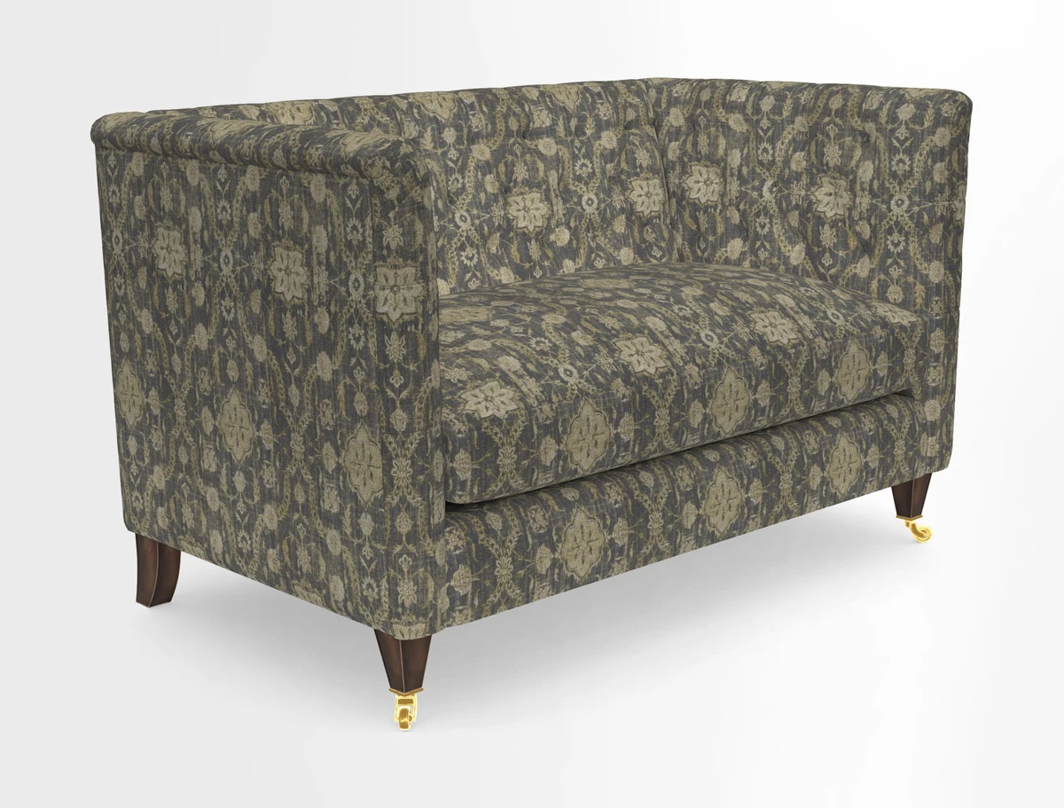 Holt 2 Seater Sofa in Cloth 22 Grand Teton Jade Seat in Cloth 22 Cedar Breaks Jade